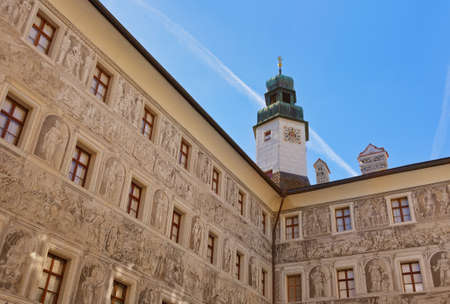 Palace of Ambras  Schloss Ambras  - Innsbruck Austriaのeditorial素材