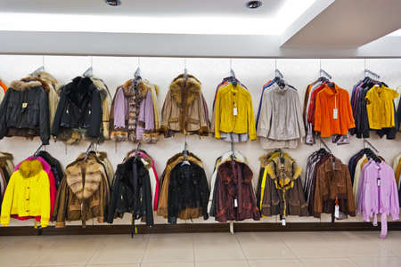 Clothing shop - fashion shopping background