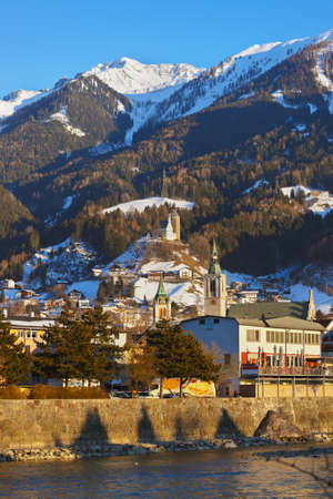 Castle Schwaz in Austria - architecture and travel backgroundのeditorial素材