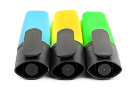 Markers - isolated on white background