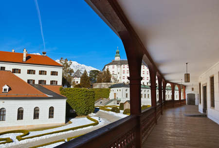 Palace of Ambras (Schloss Ambras) - Innsbruck Austriaの写真素材