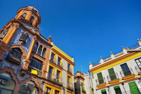 Sevilla Spain architectureの写真素材