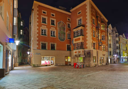 Innsbruck Austria - architecture and nature のeditorial素材