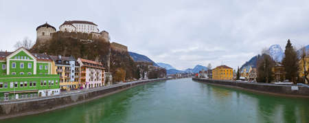 Castle Kufstein in Austria - architecture and travel backgroundの写真素材