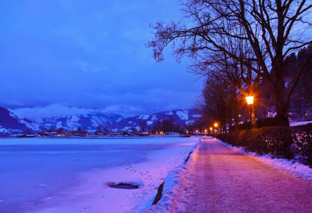 Mountain ski resortの写真素材