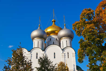 Novodevichiy convent in Moscow Russia - architecture backgroundのeditorial素材