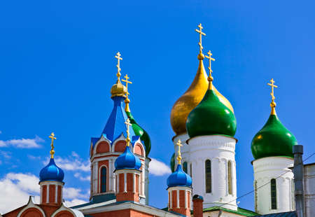 Churches in Kolomna Kremlin - Russia - Moscow region