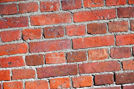 Background of old vintage brick wall texture