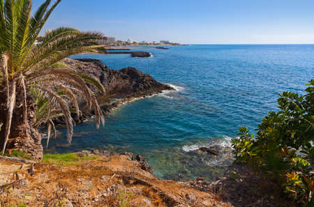 Beach Las Americas in Tenerife island - Canary Spain