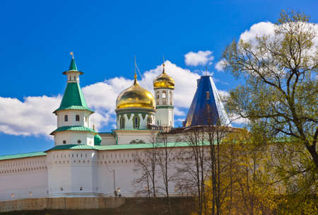 Famous New Jerusalem monastery - Istra Russiaのeditorial素材
