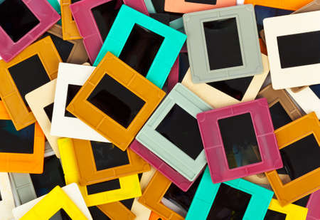 Photo frames for slide - art backgroundの写真素材