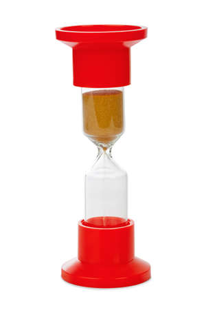 Hourglass - isolated on white 