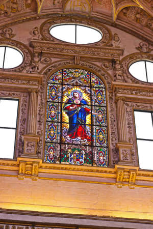 Great Mosque Mezquita interior in Cordoba Spain - religion architecture backgroundのeditorial素材
