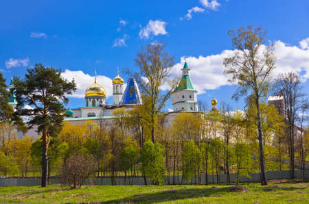Famous New Jerusalem monastery - Istra Russiaのeditorial素材