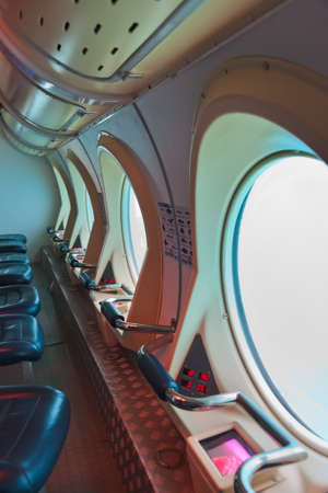 Touristic submarine at Tenerife island - Canary Spainの写真素材