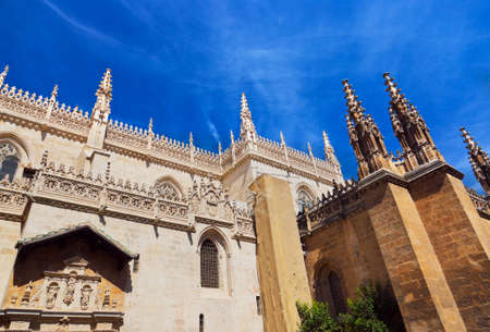 Royal Chapel in Granada Spain - religion background
