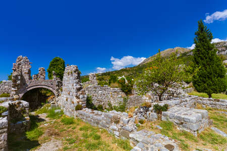 Bar Old Town - Montenegro - nature and architecture backgroundのeditorial素材