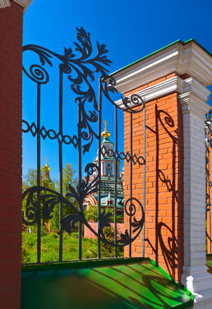 Church of Ioann warrior on Yakimanka in Moscow Russia - architecture background