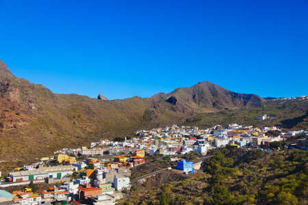 Village in Tenerife island - Canary Spainの写真素材