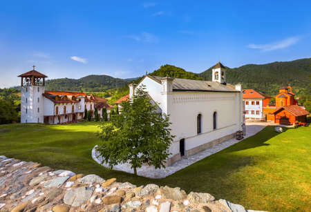 The medieval monastery Dobrun in Bosnia and Herzegovina - architecture travel backgroundのeditorial素材