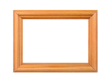 Retro frame - isolated on white background