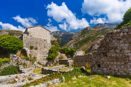 Bar Old Town - Montenegro - nature and architecture backgroundの写真素材