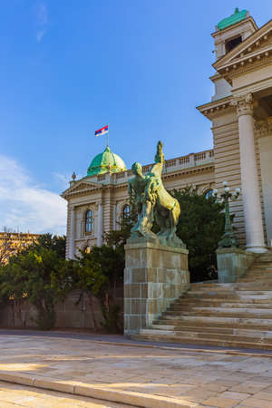 Kalemegdan fortress in Belgrade - Serbia - architecture travel backgroundのeditorial素材