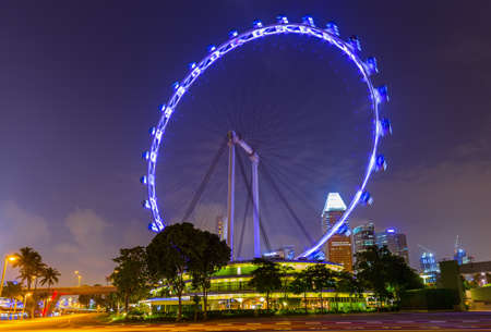 Singapore city skyline - architecture and travel backgroundのeditorial素材