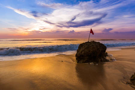 Dreamland Beach in Bali Indonesia - nature vacation background