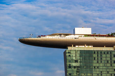 Singapore city skyline - architecture and travel backgroundのeditorial素材