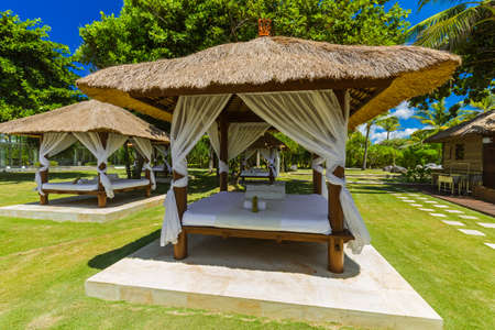 Nusa Dua resort in Bali Indonesia - nature vacation backgroundのeditorial素材