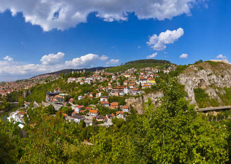 Cityscape of Sarajevo - Bosnia and Herzegovina - architecture travel backgroundのeditorial素材
