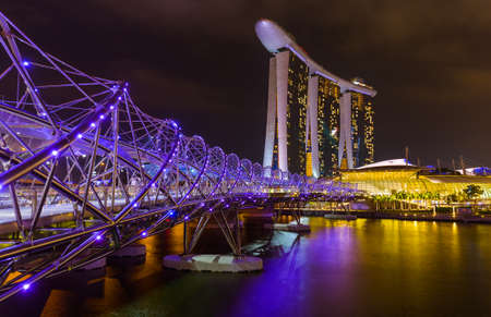 Singapore city skyline - architecture and travel backgroundのeditorial素材