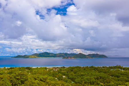 Island Praslin at Seychelles