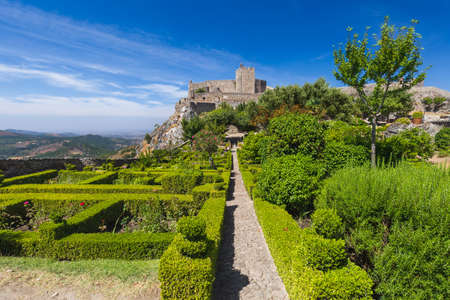 Fortress in village Marvao - Portugalのeditorial素材