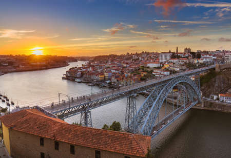 Porto old town in Portugal