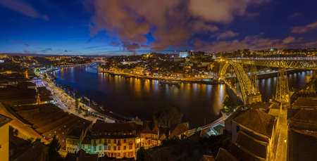 Porto old town in Portugal - architecture backgroundのeditorial素材