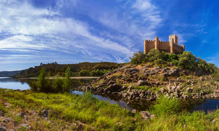Almourol castle - Portugalのeditorial素材