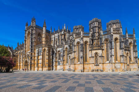 Batalha Monastery - Portugal - architecture backgroundの写真素材