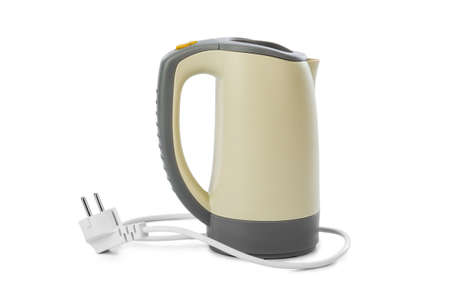 Electric kettle isolated on white background