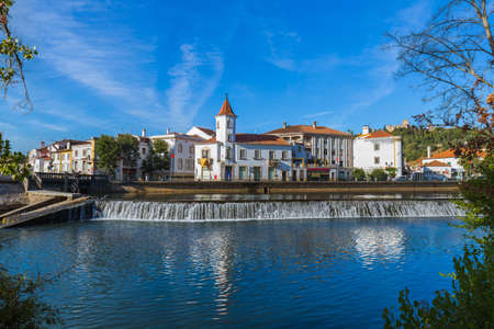 Town Tomar - Portugal - architecture backgroundの写真素材