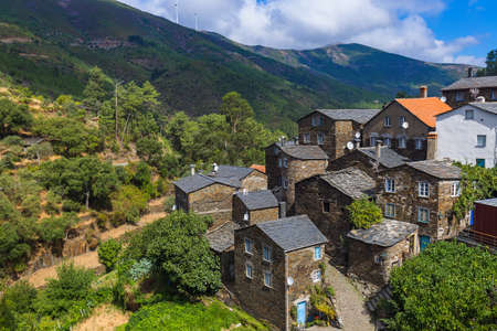Village Piodao - Portugal - architecture backgroundの写真素材