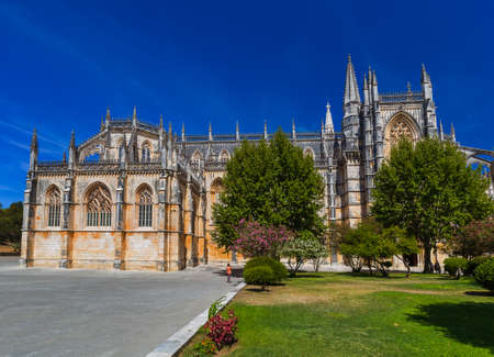 Batalha Monastery - Portugal - architecture background