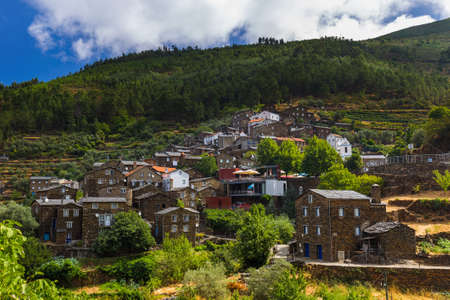 Village Piodao - Portugal - architecture backgroundのeditorial素材