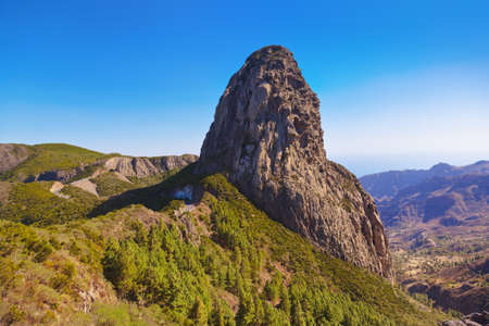 Rocks in La Gomera island - Canary Spainの写真素材