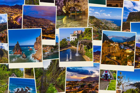 Madeira island Portugal travel images - nature and travel background (my photos)の写真素材