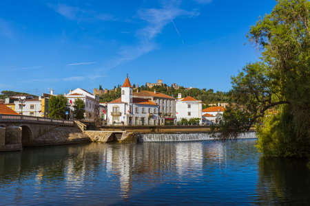 Town Tomar - Portugal - architecture backgroundの写真素材