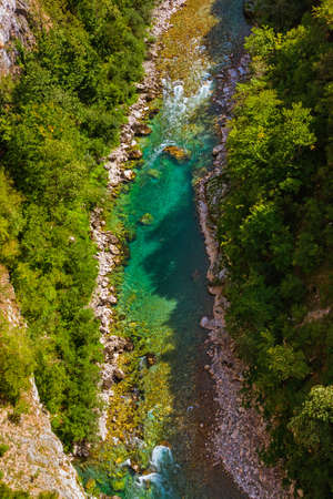 River Tara canyon - Montenegro - nature travel backgroundの写真素材