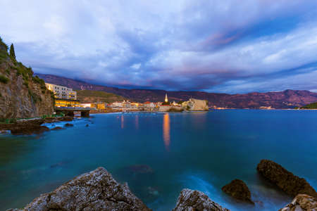 Old Town in Budva Montenegro