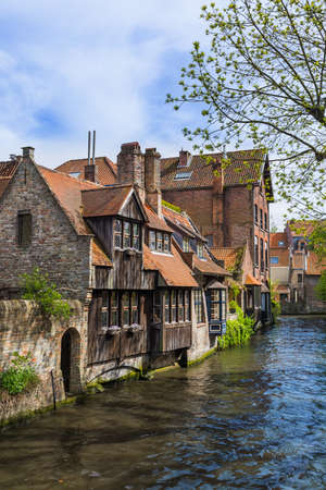 Brugge cityscape - Belgium - architecture backgroundのeditorial素材